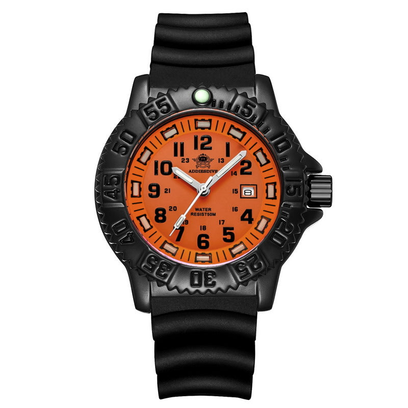 Sports Waterproof Watch Luminous Stainless Steel Watch