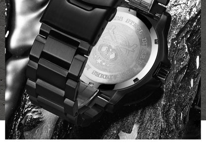 Sports Waterproof Watch Luminous Stainless Steel Watch
